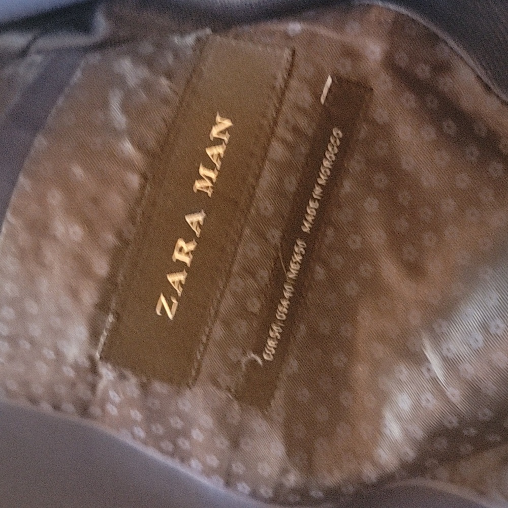 40R Zara Blue Suit - Picture 4 of 4